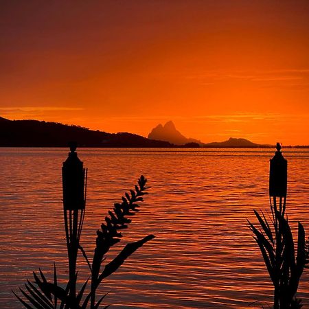 Eden Private Island Tahaa Hotel Patio  Екстериор снимка