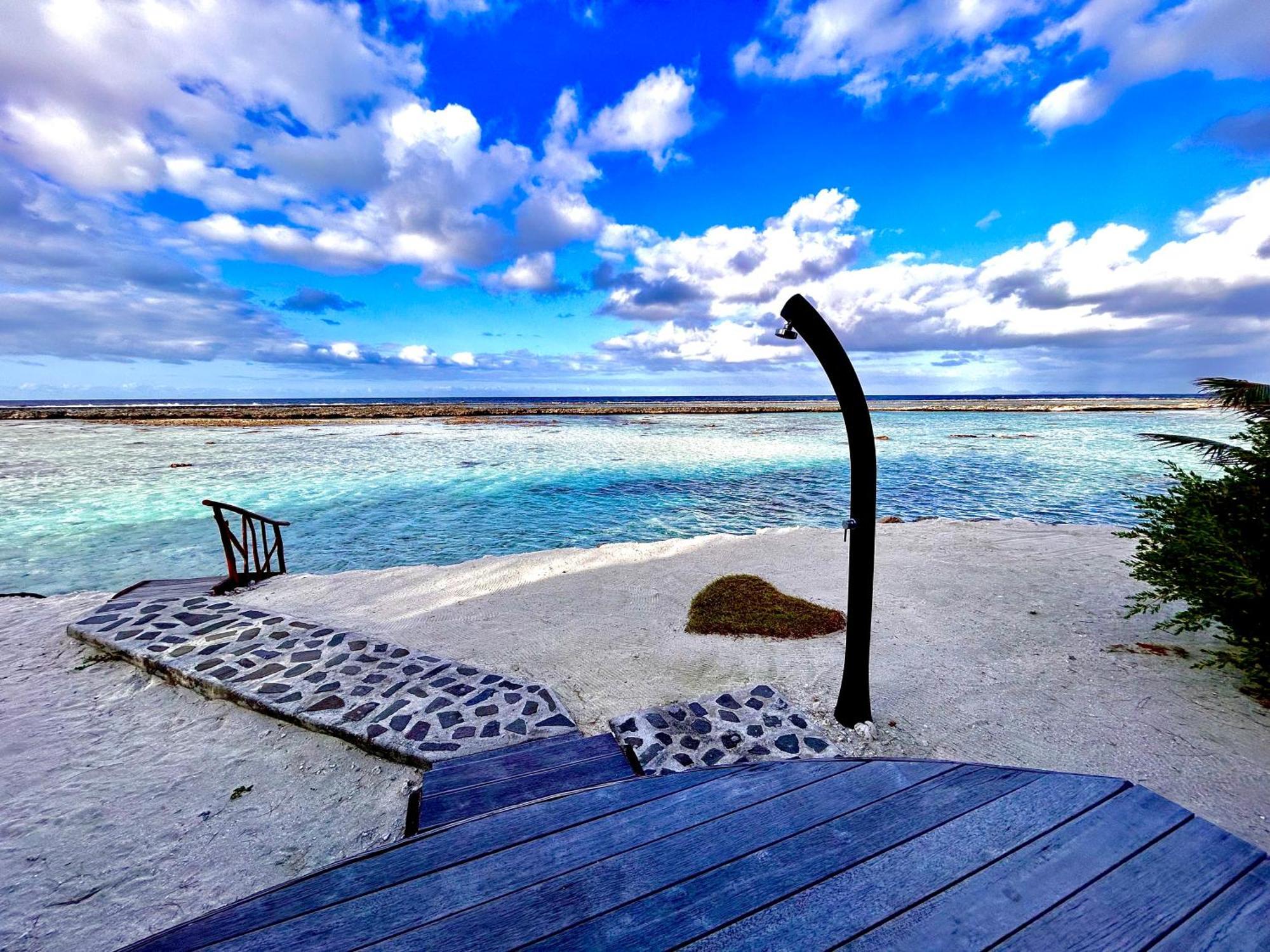 Eden Private Island Tahaa Hotel Patio  Екстериор снимка