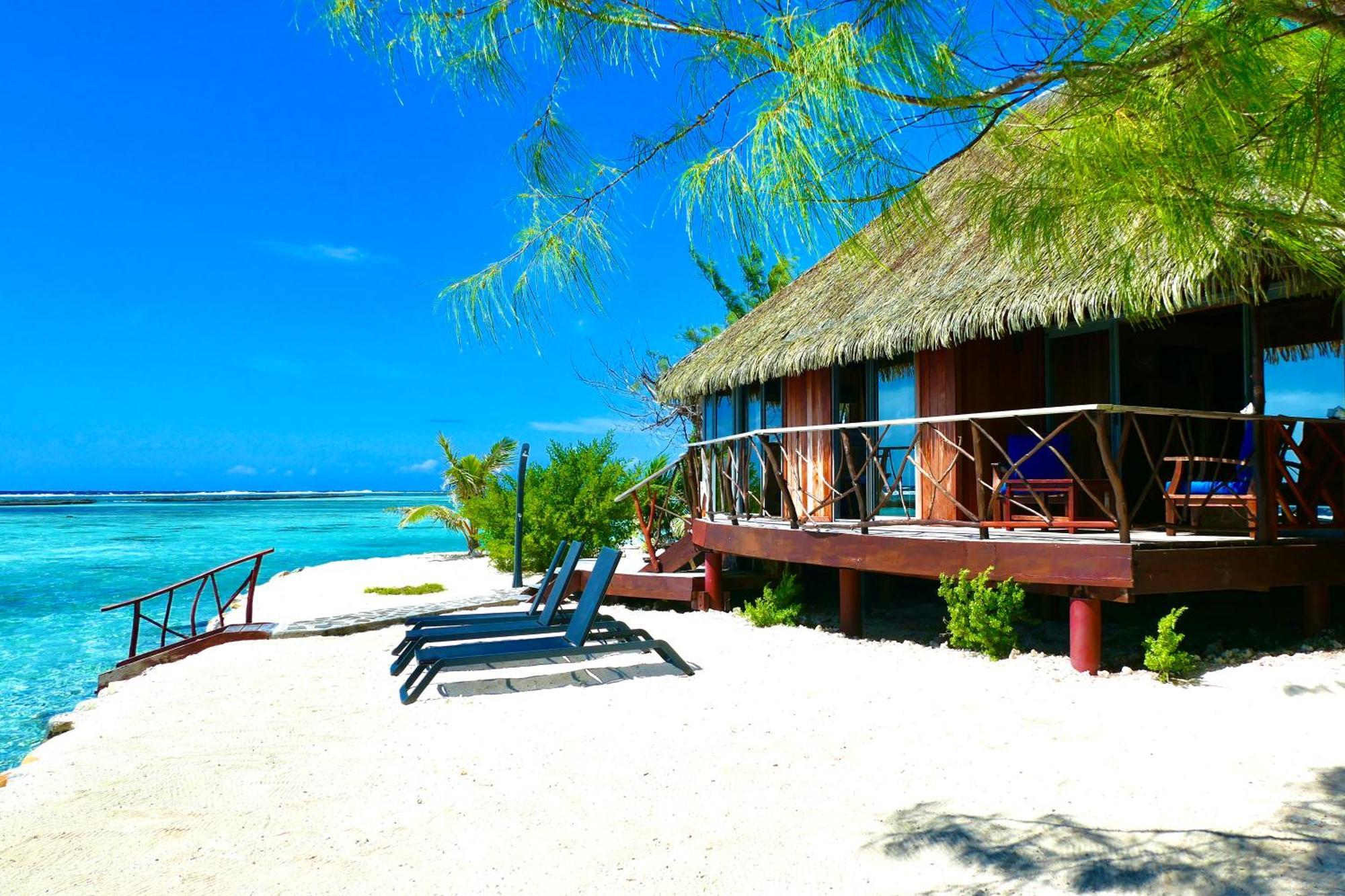 Eden Private Island Tahaa Hotel Patio  Екстериор снимка